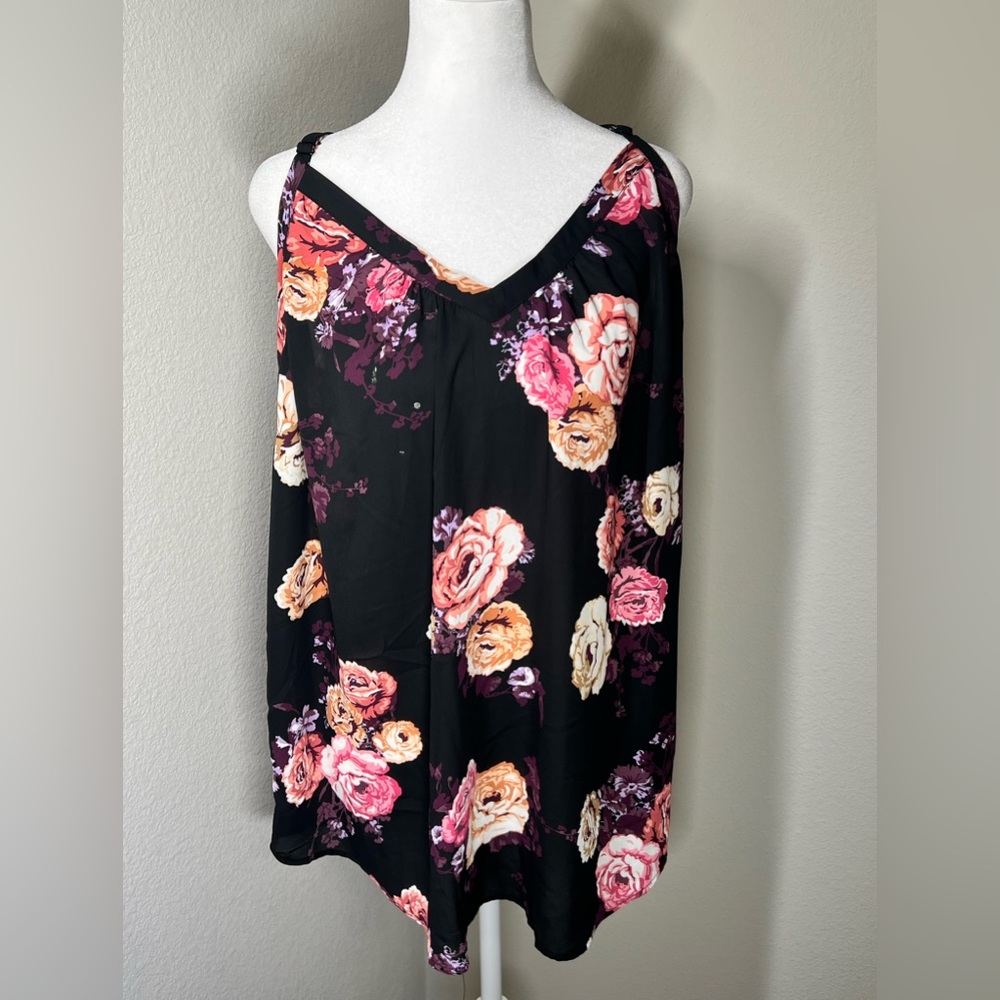 Torrid Sophie Georgette Swing Tunic Cami Size 1 (14-16)